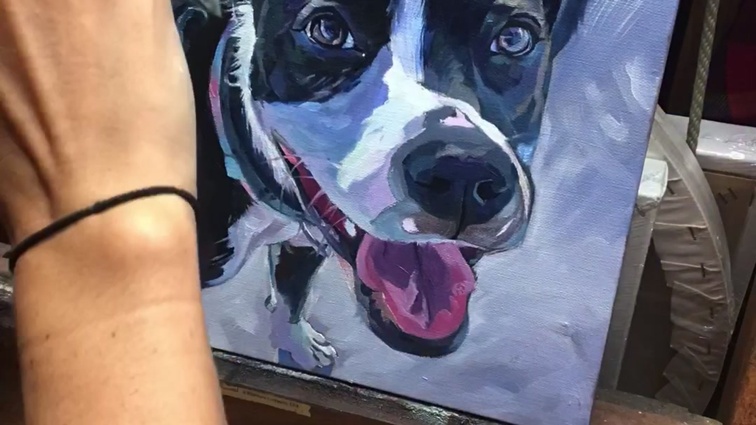 Custom Pet Portrait - 'Ella'